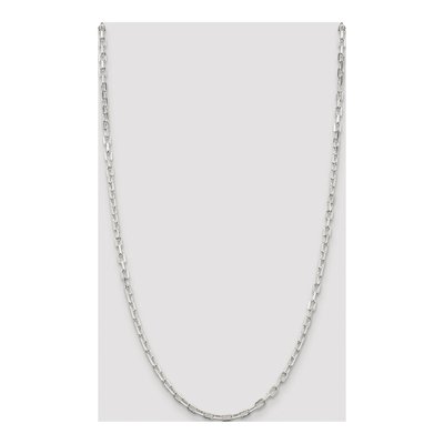Sterling Silver 3.75mm Diamond-Cut Cable Chain – view 4