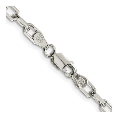 Sterling Silver 4.5mm Diamond-Cut Cable Chain – view 3