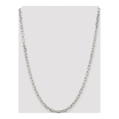 Sterling Silver 4.5mm Diamond-Cut Cable Chain – view 4