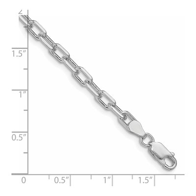 Sterling Silver Diamond-Cut Cable Charm Bracelet – view 4