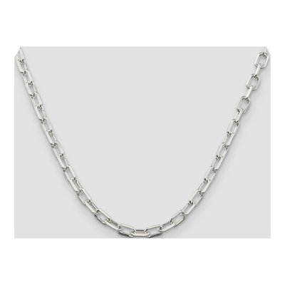 Sterling Silver 5.75mm Diamond-Cut Cable Chain – view 4
