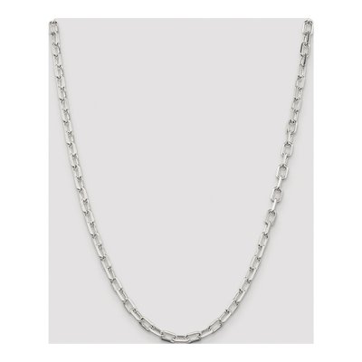 Sterling Silver 5.75mm Diamond-Cut Cable Chain – view 4