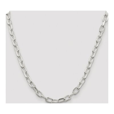Sterling Silver 6.65mm Diamond-Cut Cable Chain – view 4
