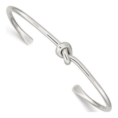 Sterling Silver Knot Cuff Bracelet
