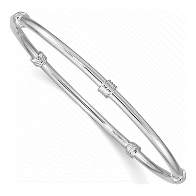 Sterling Silver Slip-On Bangle Bracelet