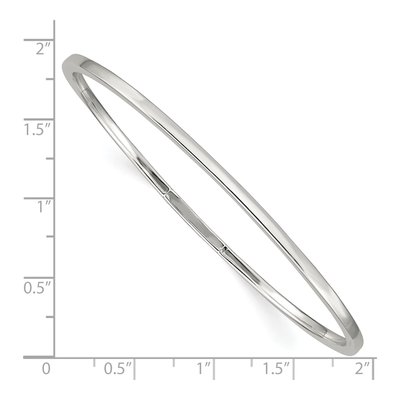 Sterling Silver Slip-On Bangle Bracelet – view 4