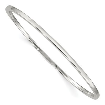 Sterling Silver Slip-On Bangle Bracelet
