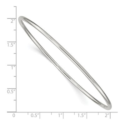 Sterling Silver Slip-On Bangle Bracelet – view 4