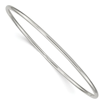 Sterling Silver Slip-On Bangle Bracelet
