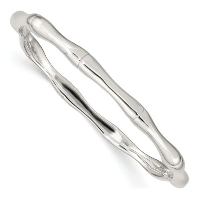 Sterling Silver Slip-On Bangle Bracelet