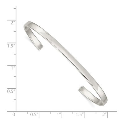 Sterling Silver Cuff Bracelet – view 4