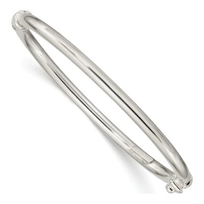 Sterling Silver Hinged Baby Bangle Bracelet
