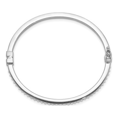 Sterling Silver Baby Bangle Bracelet – view 2