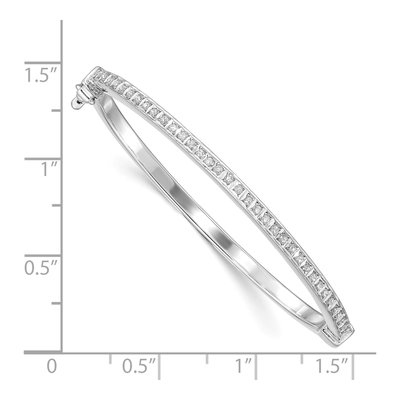 Sterling Silver Baby Bangle Bracelet – view 3