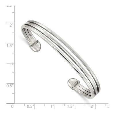 Sterling Silver Cuff Bracelet – view 4