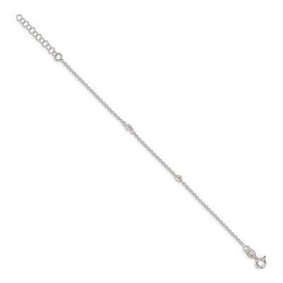 Sterling Silver Star 2-Pc Set Bangle Bracelet – view 3