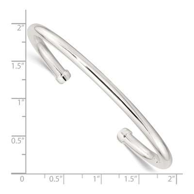 Sterling Silver Cuff Bracelet – view 4