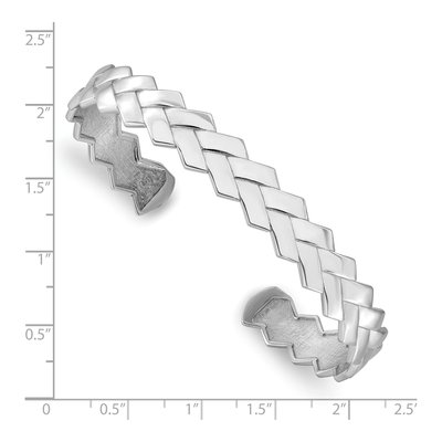 Sterling Silver Cuff Bracelet – view 3