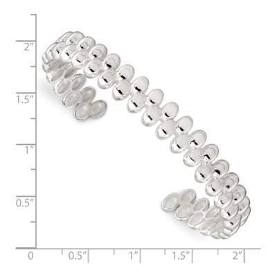 Sterling Silver Cuff Bracelet – view 4