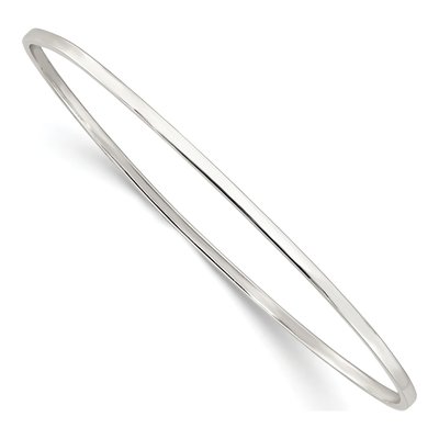 Sterling Silver Slip-On Bangle Bracelet
