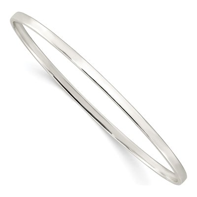 Sterling Silver Slip-On Bangle Bracelet