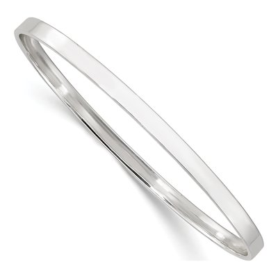 Sterling Silver Slip-On Bangle Bracelet