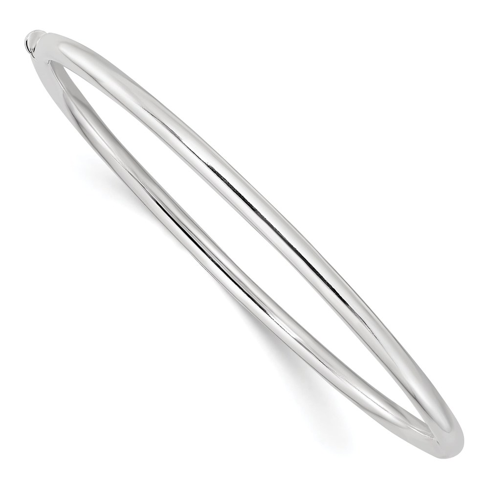 Sterling Silver Hinged Bangle Bracelet