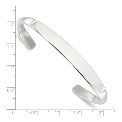Sterling Silver Cuff Bracelet – view 4