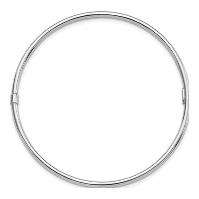 Sterling Silver Slip-On Bangle Bracelet – view 3