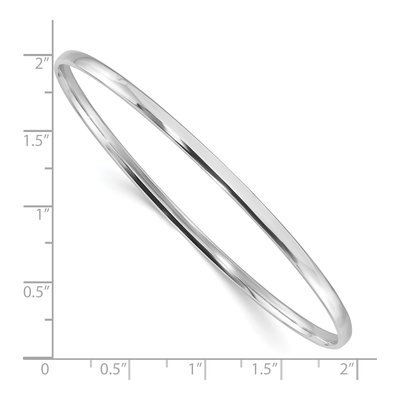 Sterling Silver Slip-On Bangle Bracelet – view 4