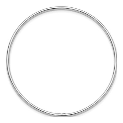 Sterling Silver Slip-On Bangle Bracelet – view 3