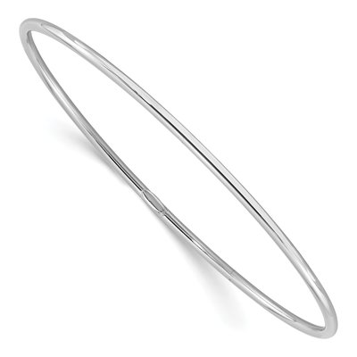 Sterling Silver Slip-On Bangle Bracelet