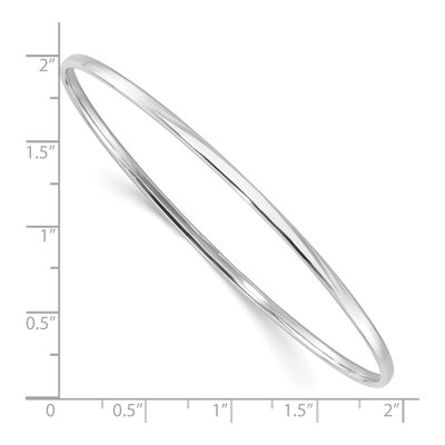 Sterling Silver Slip-On Bangle Bracelet – view 4