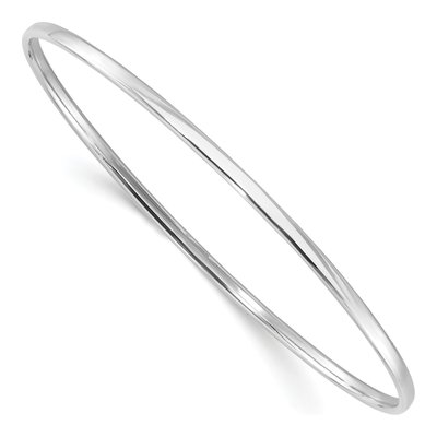 Sterling Silver Slip-On Bangle Bracelet