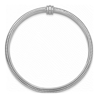 Sterling Silver Bangle Bracelet – view 2
