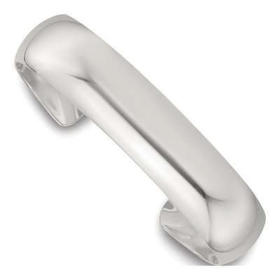Sterling Silver Domed Cuff Bracelet