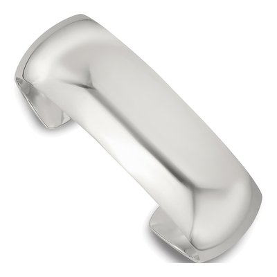 Sterling Silver Domed Cuff Bracelet