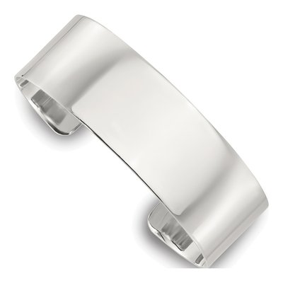 Sterling Silver Flat Cuff Bracelet