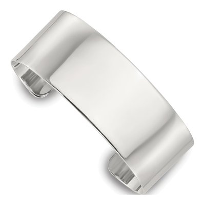 Sterling Silver Flat Cuff Bracelet