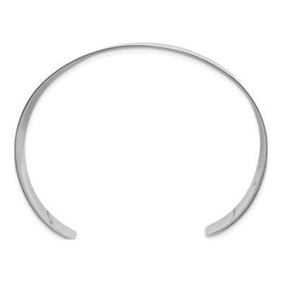 Sterling Silver Flat Cuff Bracelet – view 3