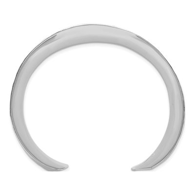 Sterling Silver Hammered Cuff Bracelet – view 2