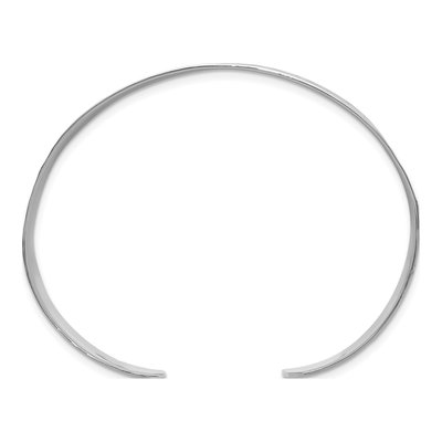 Sterling Silver Hammered Cuff Bracelet – view 2