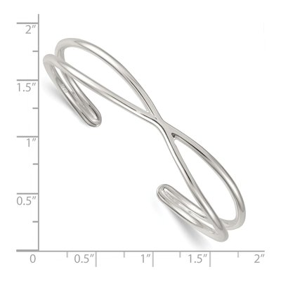 Sterling Silver Cuff Bracelet – view 4