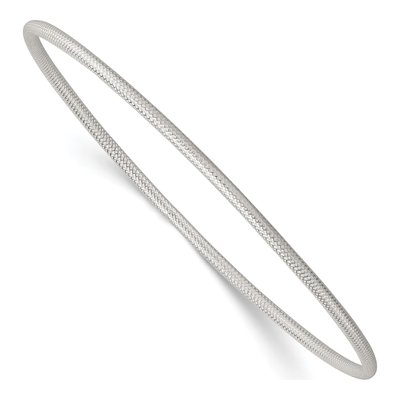 Sterling Silver Slip-On Bangle Bracelet