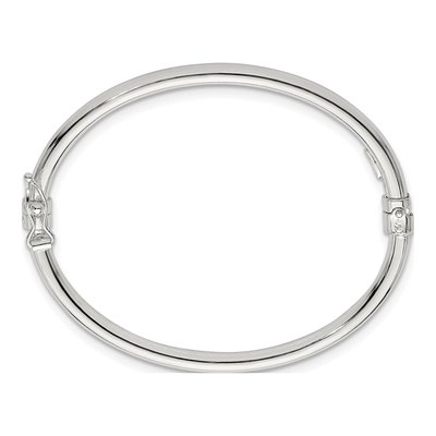 Sterling Silver Baby Bangle Bracelet – view 3