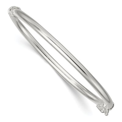 Sterling Silver Baby Bangle Bracelet
