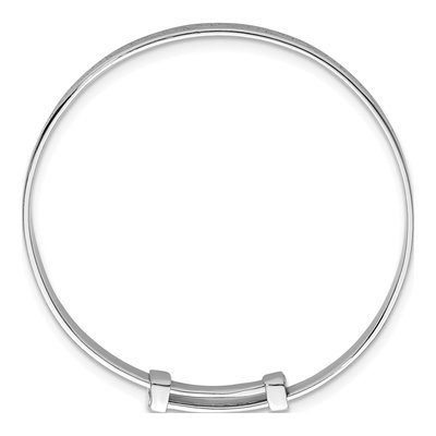 Sterling Silver Girls' Dragonfly Expandable Bangle Bracelet – view 3