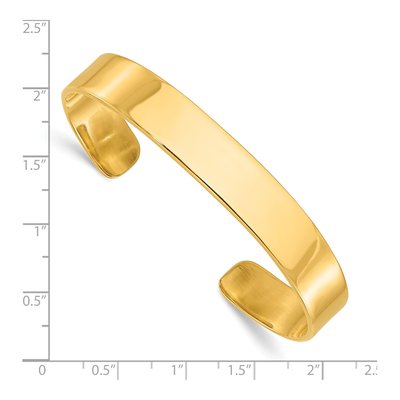 Gold-Plated Sterling Silver Cuff Bracelet – view 4