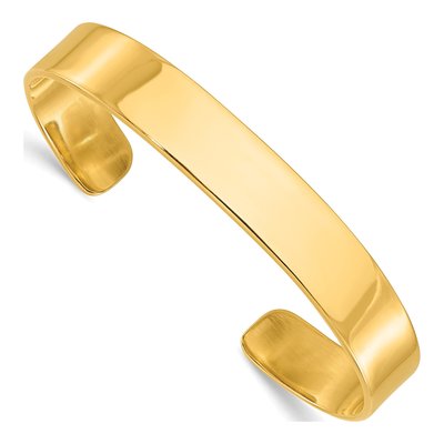 Gold-Plated Sterling Silver Cuff Bracelet