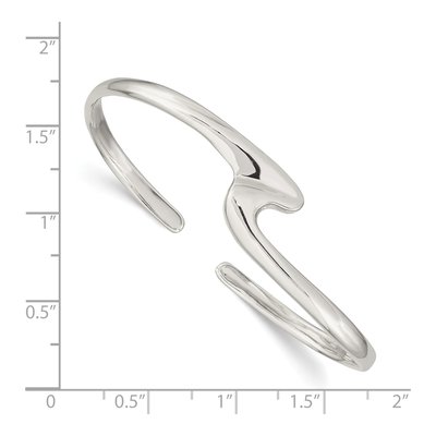 Sterling Silver Cuff Bracelet – view 4